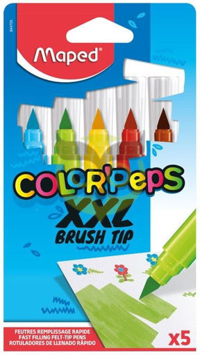 Picture of MAPED XXL BRUSH TIP FELT PENS